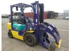 Вилочный погрузчик с рулонным захватом Komatsu